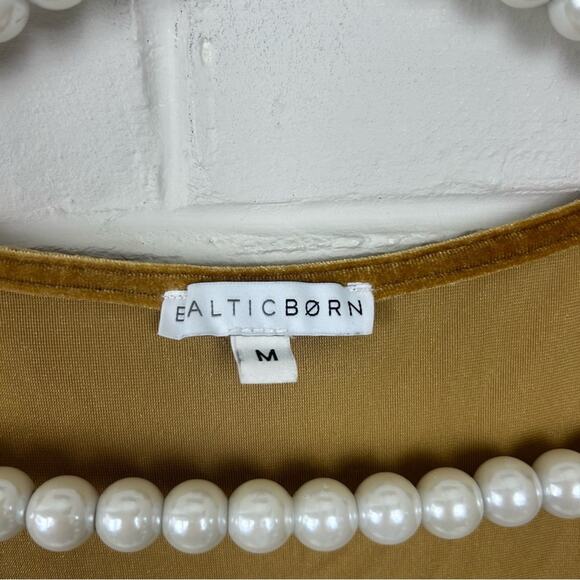 Baltic Born Meghan Velvet Maxi Wrap Dress Size M - Picture 9 of 13